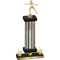 Premium Single Silver Glacier First Place Skater Trophy