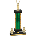 Premium Single Green Glacier Victory Victory Trophy