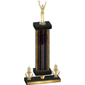 Premium Single Black Glacier Victory Victory Trophy
