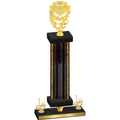 Premium Single Black Glacier First Place Pickleball Trophy