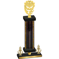 Premium Single Black Glacier Victory Pickleball Trophy