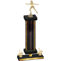 Premium Single Black Glacier First Place Skater Trophy