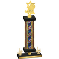 Premium Single Flag USA First Place Pickleball Trophy