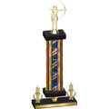 Premium Single Flag USA Victory Archery Trophy