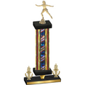 Premium Single Flag USA Victory Skater Trophy