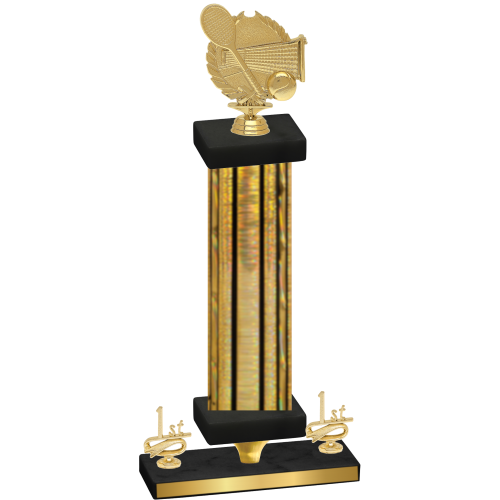 Premium Single Gold Glacier First Place Tennis Trophy