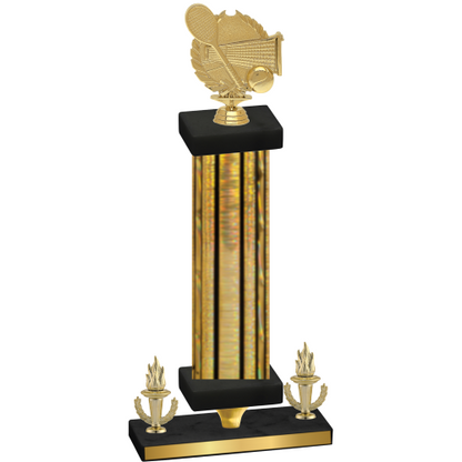 Premium Single Gold Glacier Victory Tennis Trophy