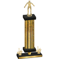 Premium Single Gold Glacier First Place Wrestling Trophy
