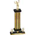 Premium Single Gold Glacier Year Volleyball Trophy