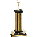 Premium Single Gold Glacier Fourth Place Victory Trophy