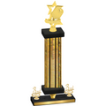 Premium Single Gold Glacier Third Place Pickleball Trophy
