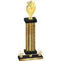 Premium Single Gold Glacier First Place Pickleball Trophy