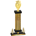 Premium Single Gold Glacier Victory Pickleball Trophy
