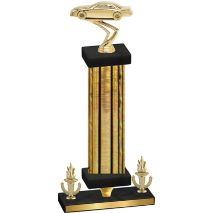 Premium Single Gold Glacier Victory Cars Trophy