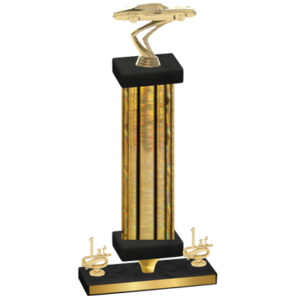 Premium Single Gold Glacier First Place Cars Trophy