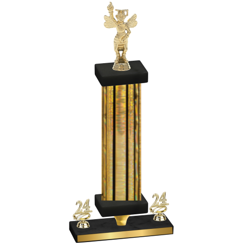 Premium Single Gold Glacier Year Academics Trophy