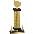 Premium Single Gold Carbon Fiber Victory Tennis Trophy
