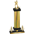 Premium Single Gold Carbon Fiber Victory Hockey Trophy
