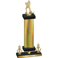 Premium Single Gold Carbon Fiber Victory Hockey Trophy