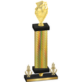 Premium Single Gold Carbon Fiber Victory Pickleball Trophy