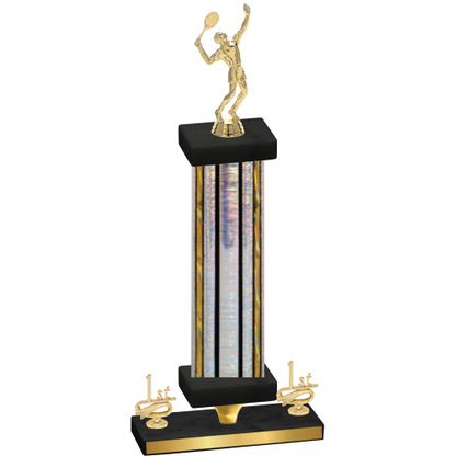 Premium Single Silver Glacier First Place Tennis Trophy