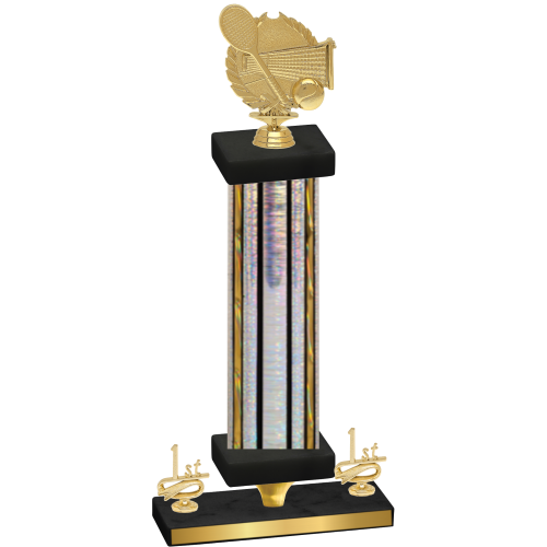 Premium Single Silver Glacier First Place Tennis Trophy