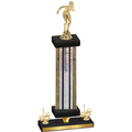 Premium Single Silver Glacier First Place Tennis Trophy