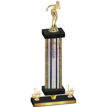 Premium Single Silver Glacier First Place Tennis Trophy