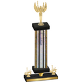 Premium Single Silver Glacier First Place Victory Trophy