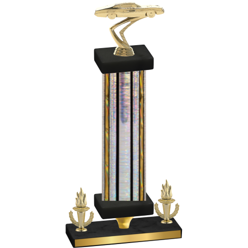 Premium Single Silver Glacier Victory Cars Trophy