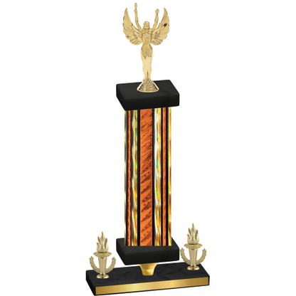 Premium Single Orange Glacier Victory Victory Trophy