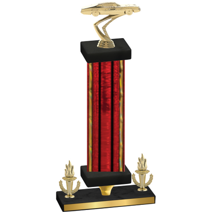 Premium Single Red Glacier Victory Cars Trophy