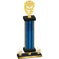 Premium Single Blue Glacier First Place Pickleball Trophy