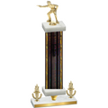 Premium Single Black Glacier Victory Shooter Trophy