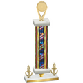 Premium Single Flag USA Victory Insert Trophy
