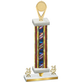 Premium Single Flag USA Year Insert Trophy