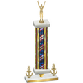 Premium Single Flag USA Victory Victory Trophy