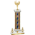 Premium Single Flag USA Victory Victory Trophy