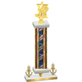 Premium Single Flag USA Victory Pickleball Trophy