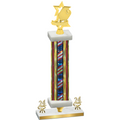 Premium Single Flag USA Year Pickleball Trophy