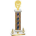 Premium Single Flag USA Victory Pickleball Trophy