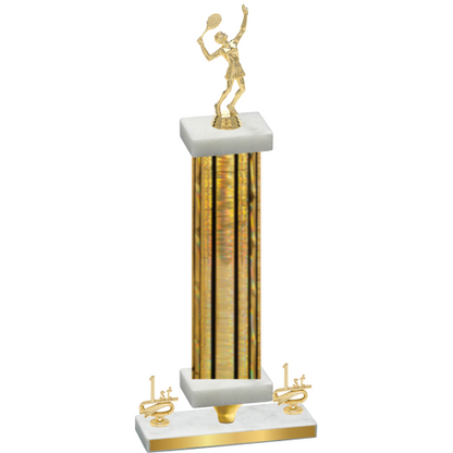 Premium Single Gold Glacier First Place Tennis Trophy