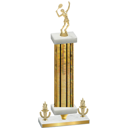 Premium Single Gold Glacier Victory Tennis Trophy