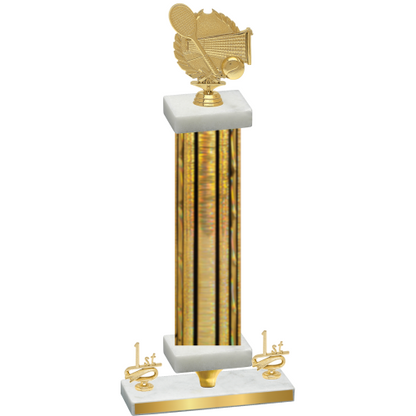 Premium Single Gold Glacier First Place Tennis Trophy