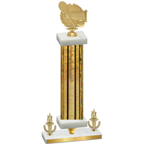 Premium Single Gold Glacier Victory Tennis Trophy