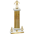 Premium Single Gold Glacier Victory Wrestling Trophy