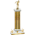 Premium Single Gold Glacier First Place Swimming Trophy