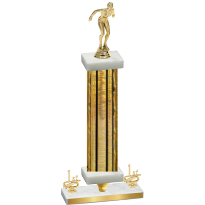Premium Single Gold Glacier First Place Tennis Trophy