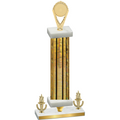 Premium Single Gold Glacier Victory Insert Trophy
