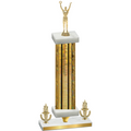 Premium Single Gold Glacier Victory Victory Trophy